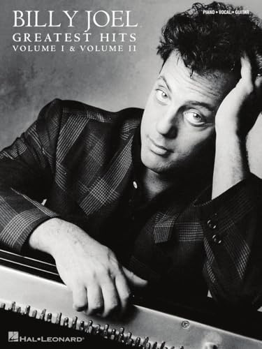 Billy Joel - Greatest Hits Volume I and II Piano/Vocal/Guitar Songbook | 26 Classic Pop Rock Songs Transcribed by David Rosenthal | Sheet Music Collection for Piano Players, Singers, and Guitarists