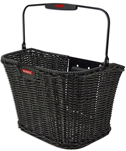 KLICKfix Lenkerkorb Structura Retro, schwarz, 25 x 34 x 27 cm, 0375RS