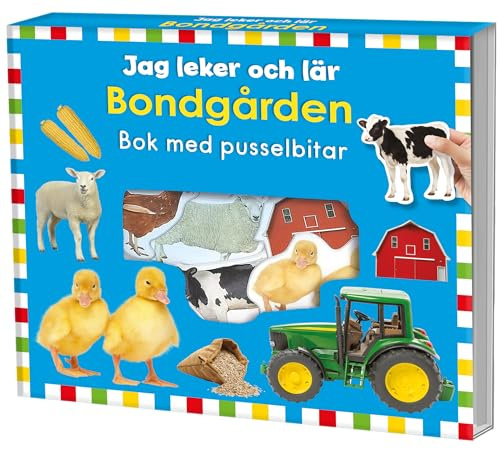 Bondgården - bok med pusselbitar