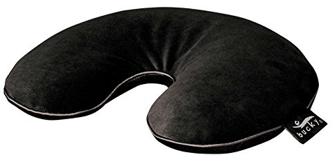 Bucky Utopia U-Shaped Neck Pillow, Black, One Size