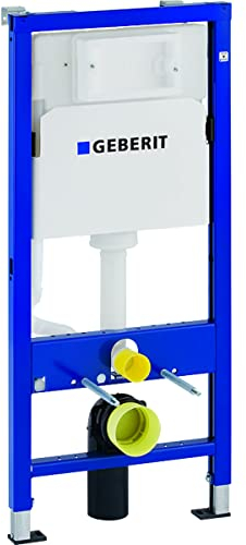 Geberit Duofix Basic 458103001 - Elemento di montaggio per WC a parete con cassetta UP100 112 cm