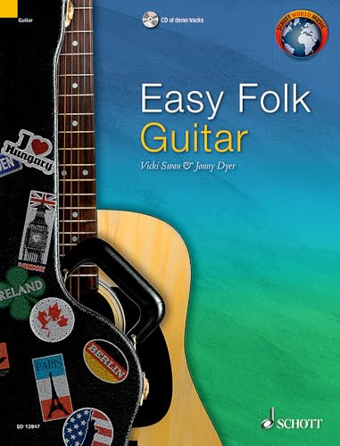 Easy folk guitar guitare +cd