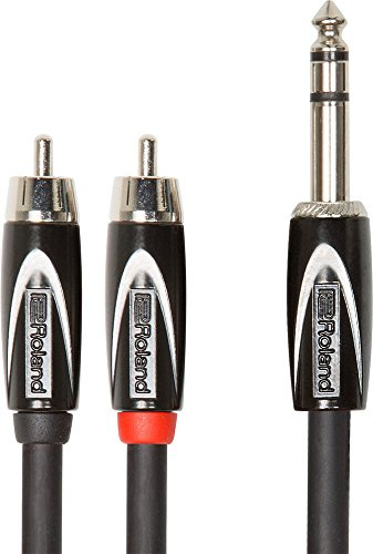ROLAND,10 ft./3m Black Series Interconnect Insert/Splitter