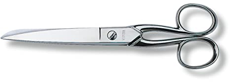 Victorinox France, forbici da casa, lunghezza totale: 18 cm, forgiate, in acciaio inox