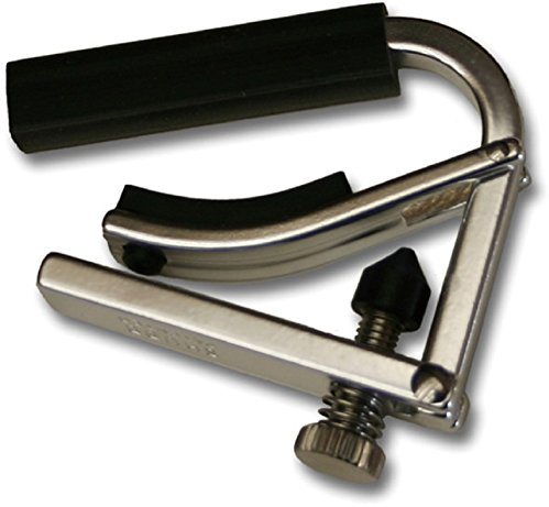 Shubb L9 Lite Ukulele Kapodaster, Eloxiertes Silber, standard