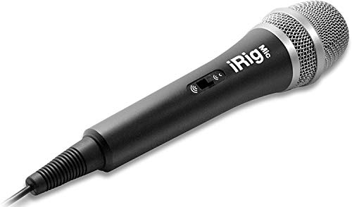 IK Multimedia iRigMic Microphone à main pour iPhone/iPad