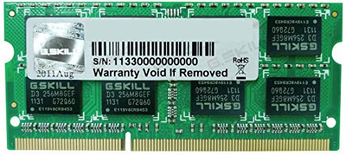 Gskill MPN 1600 °C11S 8GSL Memory SO D3 1600 8GB C11 1x 8GB – 1,35 V – Value Series