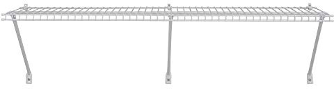 ClosetMaid 1074 Multi-Purpose 4Ft. by 16in. Ventilated Wire Shelf Kit, White