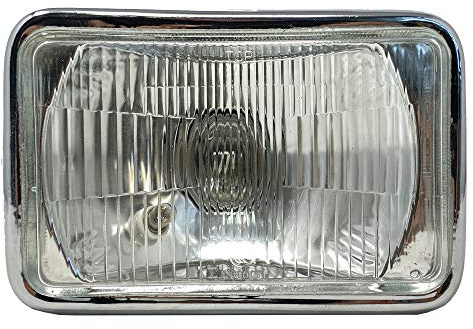 Alchemy Parts Motorcycle Headlight - Compatible Replacement for Honda CB125TD CG125 with High Low Beam and Sidelight Fits Others Motorbikes too