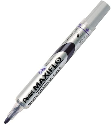 Pentel MWL5S-V- Marcador para pizarra blanca, color violeta, 1 unidad