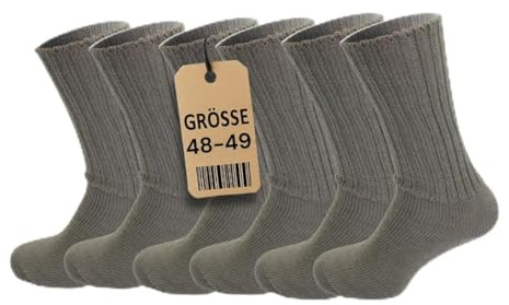 ZIMMERBAUER 3 Paar Bundeswehrsocken aus Wolle - Bundesheersocken, Arbeitssocken, Warme Skisocken, Wandersocken, Wollsocken, Socken für Herren und Damen (46-47 oliv)