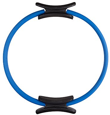 EmpireAthletics - Pilates-Ring mit Polstern und 35 cm Durchmesser für Pilates, Yoga, Ganzkörper-Training, Gymnastik UVM. - Core-Trainer Circle Kreis Magic-Circle in BLAU