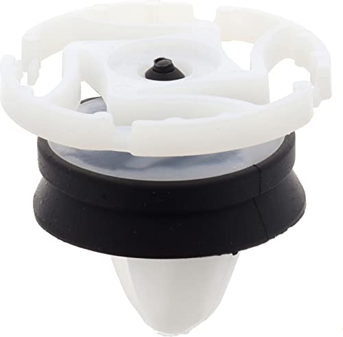 Restagraf Agrafe de Panneau Garniture Intérieure et Porte en Sachet pour Véhicules Renault/Peugeot/PSA/Nissan, 8.2mm Poinçon, Lot de 8, Blanc/Noir