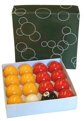 Jeu de Billes ou Boules de Billard Pool Standard 50,8 mm