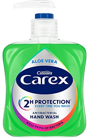 Carex Handwash, Aloe Vera, 250ml