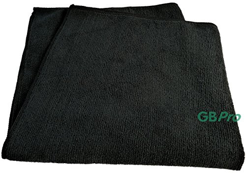 GBPro Eco Premium Microfibre Cloth - Black (40 x 40cm)