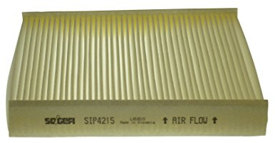 PURFLUX Filtre d'habitacle AH405 filtre à pollen Hauteur: 35 Largeur: 200 Longueur: 217