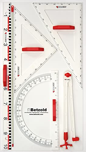 GEOLINER - Geräteplatten - Tafelzeichengeräte Zeichengeräte Tafel Schule Lehrer