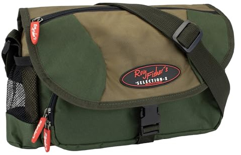 Roy Fisher's Selection-X Umhängetasche Kuriertasche Messenger Bag Herren für Arbeit Schule Freizeit Notebook Tasche