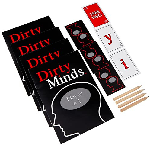 Paul Lamond Games Dirty Minds - The Game of Naughty Clues,White,23.39 x 20.8 x 7.59 cm; 439.98 Grams