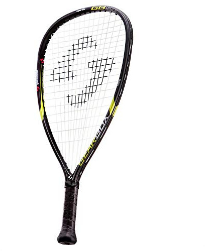 Gearbox GB-50 Racquetball Racquet | Lightweight 190g | 7000 Series Aircraft Aluminum | Quadra/Tear Drop Hybrid Frame for Power & Control | 3-5/8” Pro Grip | Durable & Easy to Maneuver