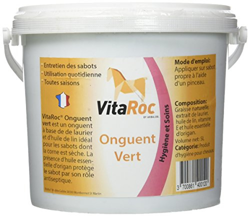 Vitaroc Salbe Pflege Pferdehaut für Pferd grün 5 L
