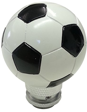 Simoni Racing BALL/2 Universal Schaltknauf, Weiß/Schwarz