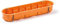 FAMATEL - Caja empotrar para mecanismos | Cuádruple | 67x45 mm | Naranja