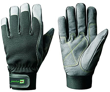 Elysee Schutzhandschuh Mechanische Handschuhe, Größe 8 gepolstert mit Leder