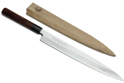 Yoshihiro Shiroko High Carbon Steel Kasumi Yanagi Sashimi chef coltello 24,1 cm (240 MM)