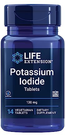 Life Extension Potassium Iodide 130mg 14 Tablets