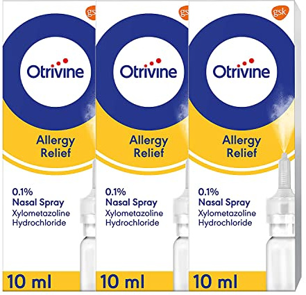 Otrivine Allergy Nasal Spray 10ml x 3 Packs by Otrivine