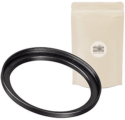 72-82mm - Anello adattatore step-up per obiettivo 72mm verso filtro 82mm - Compatibile con tutte le marche - Adaptout marca francese