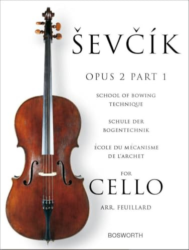 Sevcik cello studies: school of bowing technique part 1