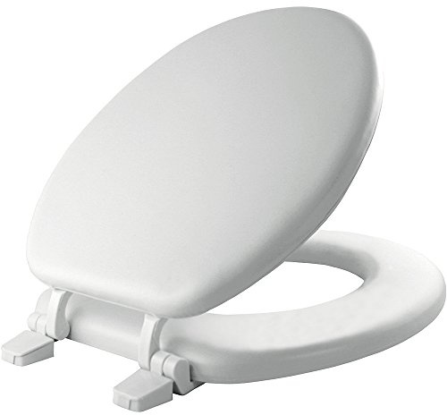 Mayfair 66TT 000 Economy Wood Toilet Seat, ROUND, White