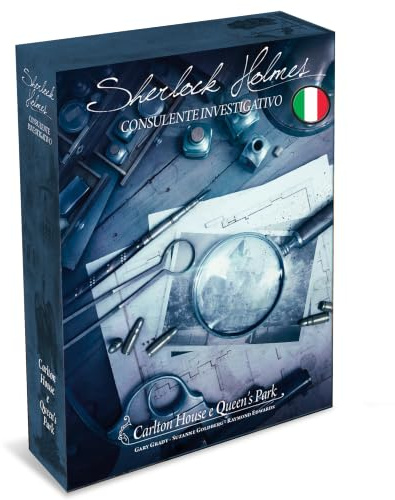 Asmodee – SHERLOCK HOLMES: CARLTON HOUSE E QUEEN'S PARK – Gioco da Tavolo