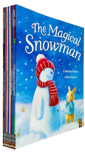 Children Christmas Storybook Collection 10 Books Set (The Night Before Christmas, The Magic Of Christmas, One Snowy Night, Waiting For Santa, Big Bear Little Bear, A Christmas Wish & More)