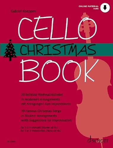 Cello Christmas Book: 30 beliebte Weihnachtslieder in modernen Arrangements. 1-2 Violoncelli (Klavier ad libitum).