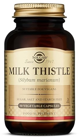 Solgar Cardo María Cápsulas vegetales - Envase de 50