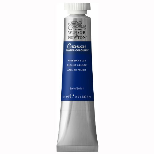 Winsor & Newton Cotman 21ml Water Colour Tube - Prussian Blue
