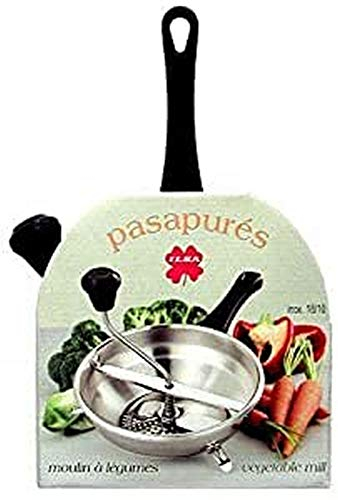 Ilsa 100 Passiermühle, Edelstahl, silberfarben