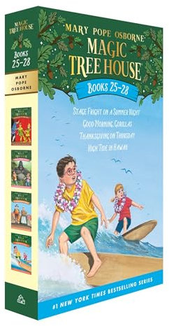 Magic Tree House Volumes 25-28 Boxed Set (A Stepping Stone Book) (Magic Tree House (R))