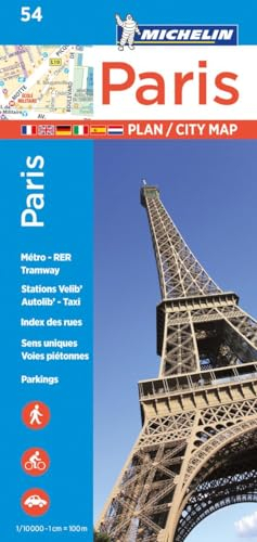 Michelin Stadtplan Paris: City Plans (MICHELIN Stadtpläne, Band 206721156)