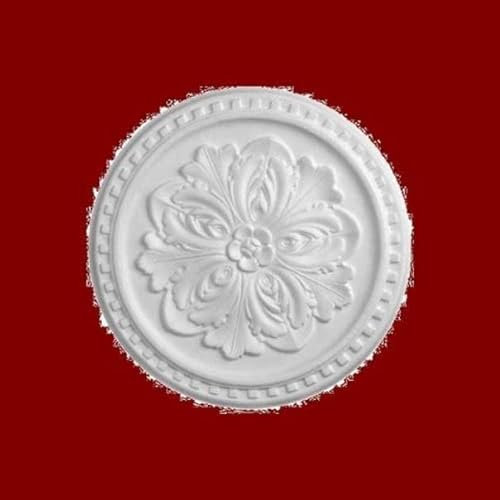 Rosace de plafond en polystyrène - Diamètre : 42 cm
