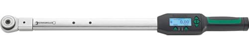 STAHLWILLE Elektronischer Drehwinkel-Drehmomentschlüssel SENSOTORK mit Einsteckwerkzeug Umschaltknarre Nr.713R/20 10-200 N·m Antriebs-4kant 1/2