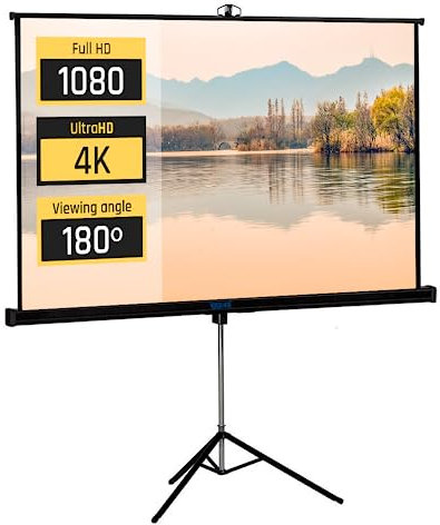 Iggual 200x200 Cm 112´´ Projection Screen With Tripod One Size
