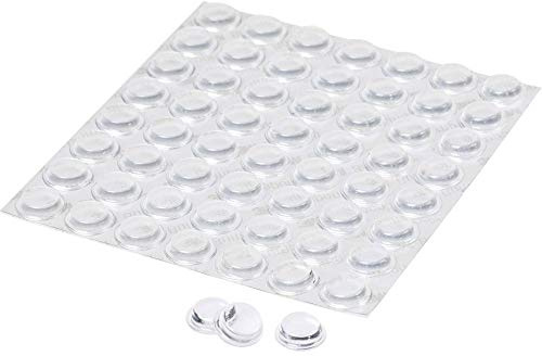 3M Bumpon Sj5312Bl Buffer Elastica, Trasparente, 56 Pezzi