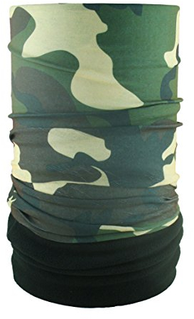 HeadLOOP Polar EXTRA LANG Camouflage Fleece + Schlauchtuch Multifunktionstuch Schal Halstuch Kopftuch Microfaser