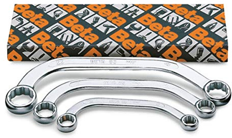 Beta 830081 Model 83 /S3 Half-moon Ring Spanner, Set of 3