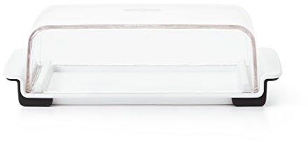 OXO - Good Grips Good Grips Breite Butterdose, Plastik, weiß, 11198400, 0.47599999999999998 x 27.94 x 21.59 cm